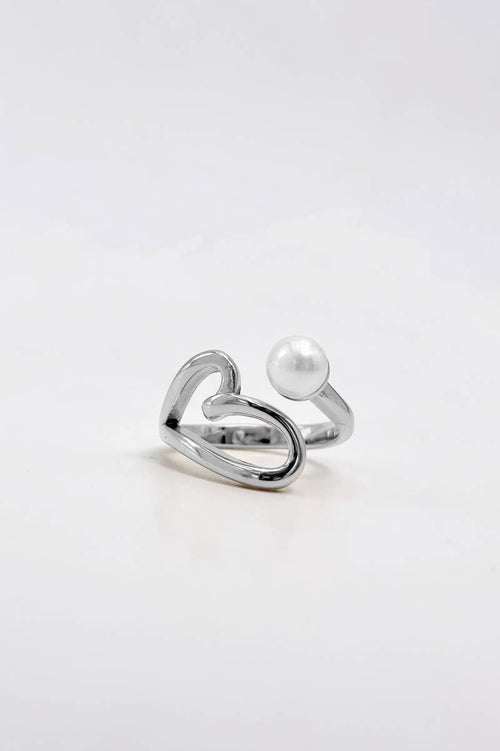 Bague en acier inoxydable 424AQ138 - Bijoux Bravo