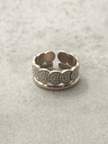 Bague en acier inoxydable étanche Lizzo avec pierres de zirconium - Bijoux Bravo