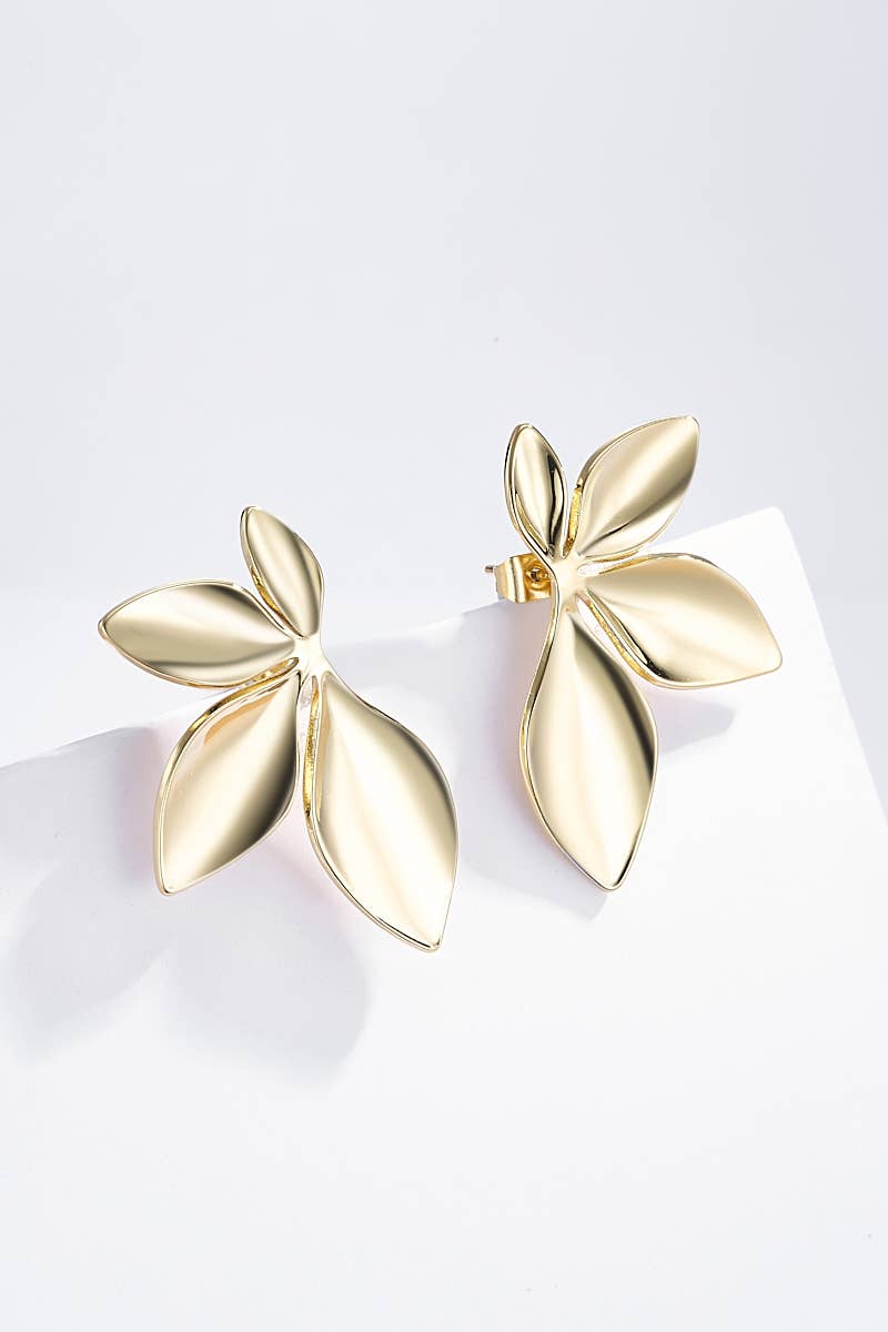 Boucles d'oreilles en acier inoxydable 124AQ269 - Bijoux Bravo