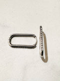 Boucles d'oreilles rectangulaires Arlo en acier inoxydable - Bijoux Bravo