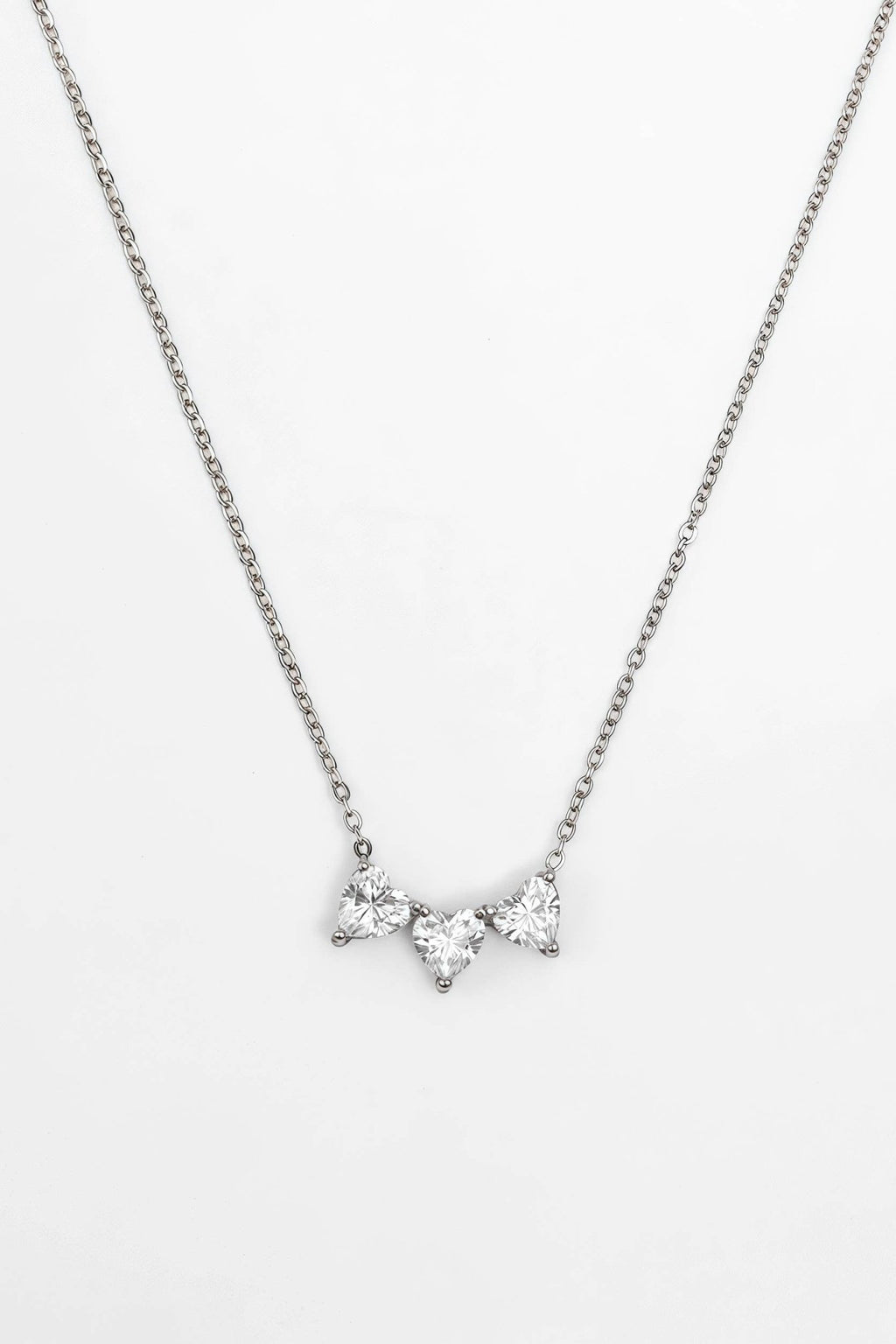 Collier Argenté Classique Acier Inoxydable - Sans Nickel - Bijoux Bravo