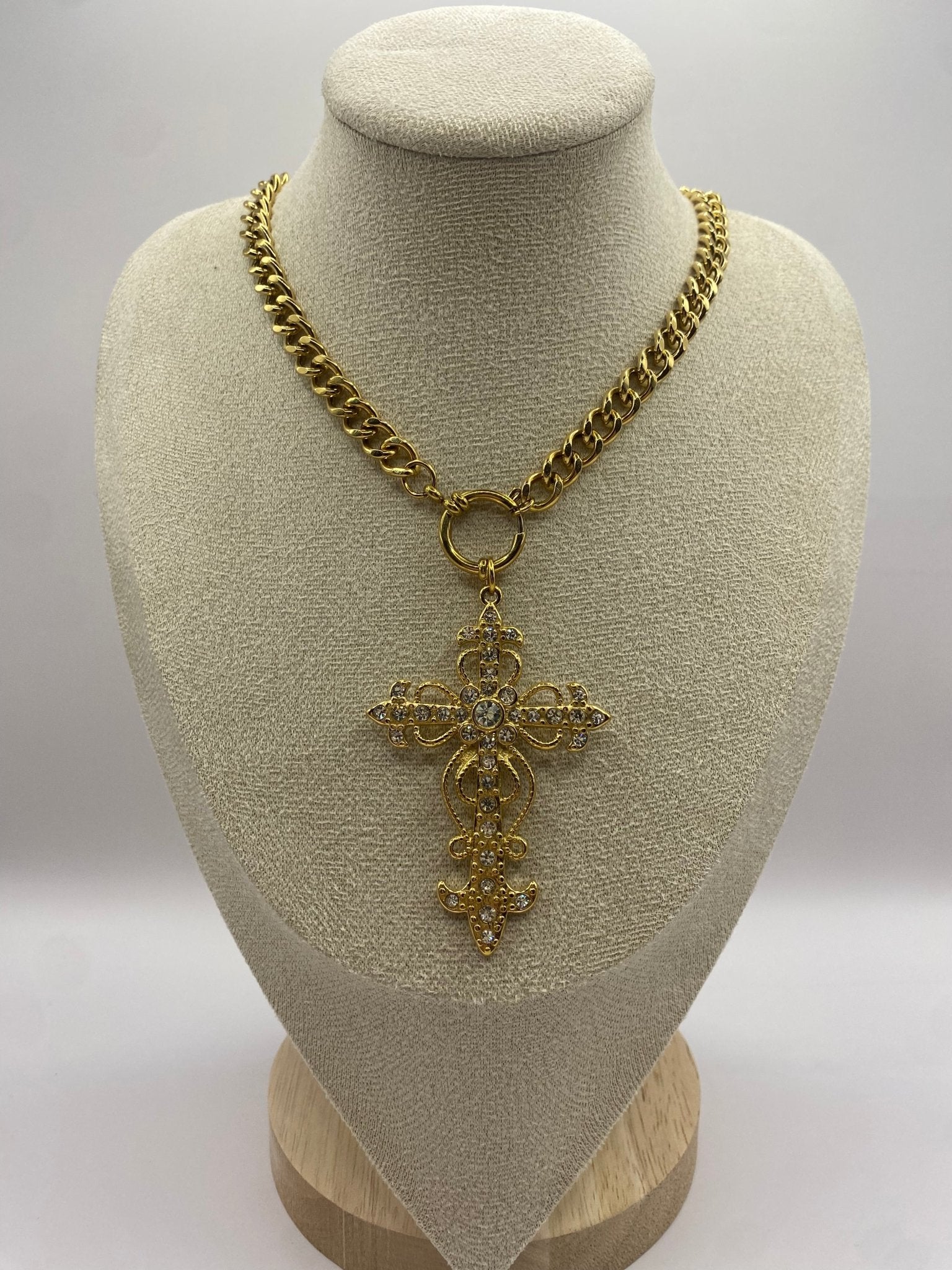 Collier Croix - Bijoux Bravo